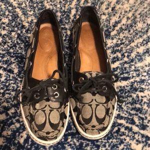 Coach Richelle Topsider Boat shoes